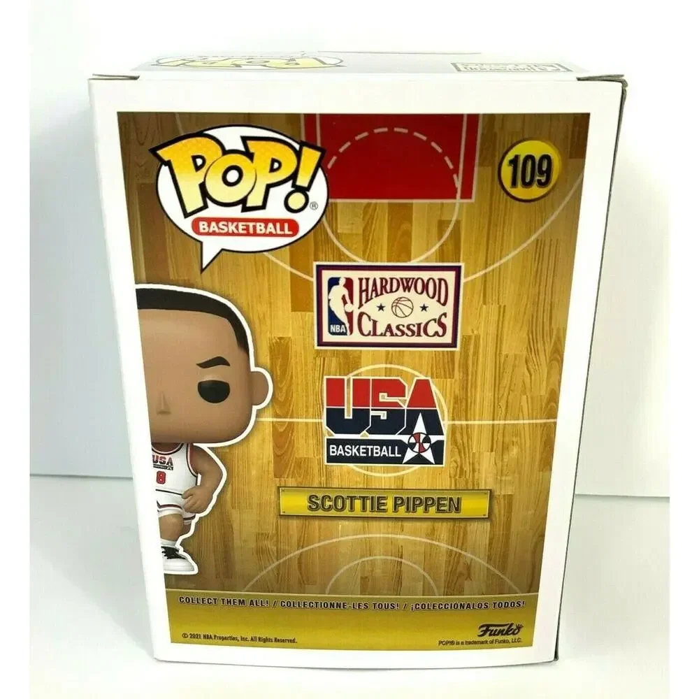 Funko Pop USA Basketball 109 Scottie Pippen Vinyl Figure Target Exclusive New